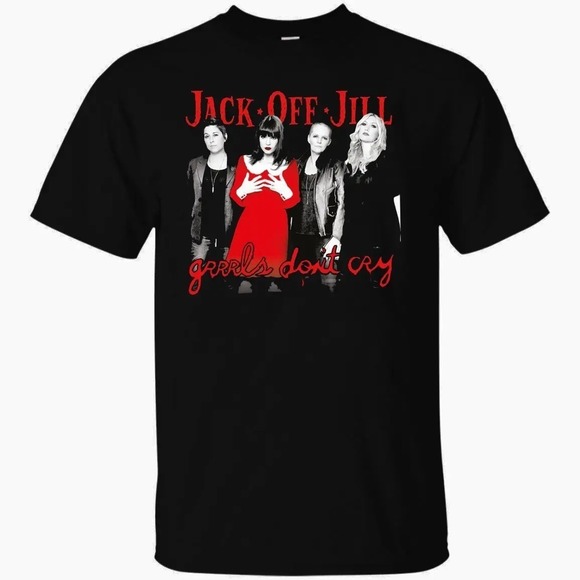 Jack Off Jill Grrrls Dont Cry T Shirt - Picture 1 of 4